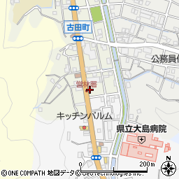 鹿児島県奄美市名瀬古田町21-23周辺の地図