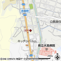 鹿児島県奄美市名瀬古田町21周辺の地図