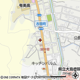 鹿児島県奄美市名瀬古田町17周辺の地図