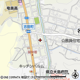 鹿児島県奄美市名瀬古田町15-27周辺の地図