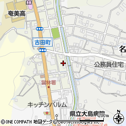 鹿児島県奄美市名瀬古田町15周辺の地図
