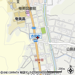 鹿児島県奄美市名瀬古田町12-37周辺の地図