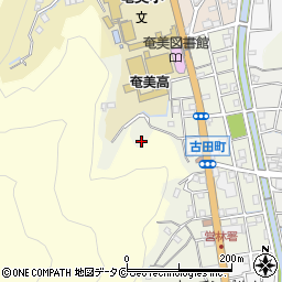 鹿児島県奄美市名瀬古田町1-19周辺の地図