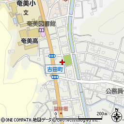 鹿児島県奄美市名瀬古田町12-14周辺の地図