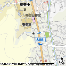 鹿児島県奄美市名瀬古田町9周辺の地図