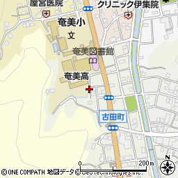 鹿児島県奄美市名瀬古田町9-1周辺の地図