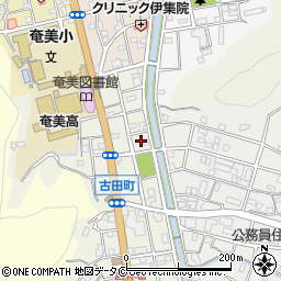 鹿児島県奄美市名瀬古田町6-4周辺の地図