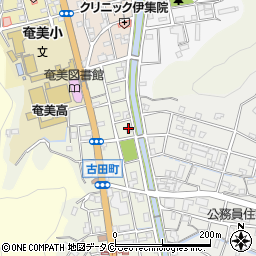 鹿児島県奄美市名瀬古田町6-7周辺の地図