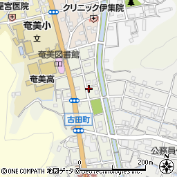 鹿児島県奄美市名瀬古田町6-1周辺の地図