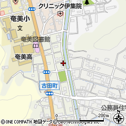 鹿児島県奄美市名瀬古田町6-6周辺の地図