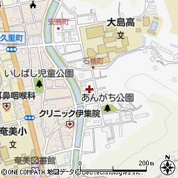 鹿児島県奄美市名瀬安勝町17-10周辺の地図