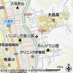 鹿児島県奄美市名瀬安勝町12周辺の地図