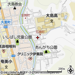 鹿児島県奄美市名瀬安勝町12-8周辺の地図