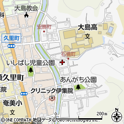 鹿児島県奄美市名瀬安勝町12-6周辺の地図