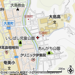 鹿児島県奄美市名瀬安勝町12-3周辺の地図