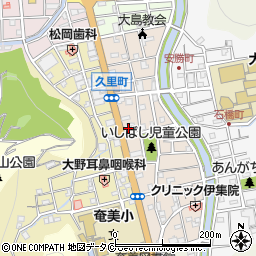 奄美信用組合永田橋支店周辺の地図