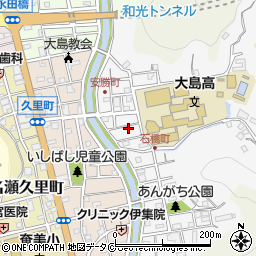 鹿児島県奄美市名瀬安勝町10-7周辺の地図