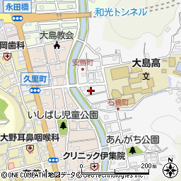鹿児島県奄美市名瀬安勝町9周辺の地図