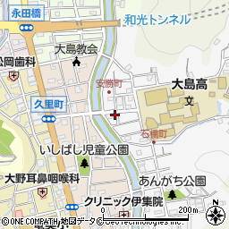 鹿児島県奄美市名瀬安勝町9-3周辺の地図