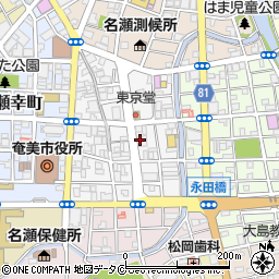 鹿児島県奄美市名瀬末広町周辺の地図