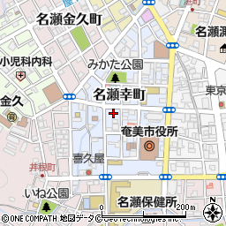 鹿児島県奄美市名瀬幸町周辺の地図