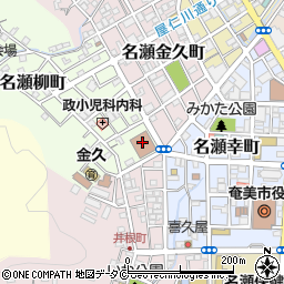 奄美市市民交流センター周辺の地図