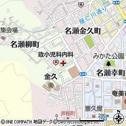 鹿児島県奄美市名瀬柳町3-36周辺の地図