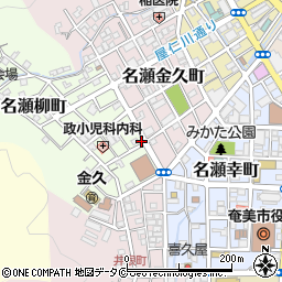 鹿児島県奄美市名瀬柳町3-1周辺の地図