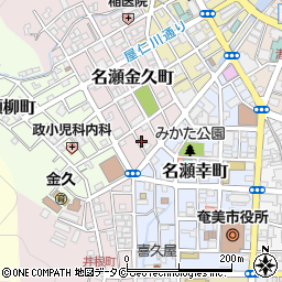 鹿児島県奄美市名瀬金久町9-6周辺の地図