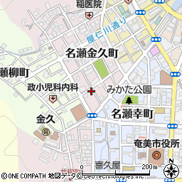 鹿児島県奄美市名瀬金久町17-13周辺の地図