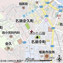 鹿児島県奄美市名瀬金久町8-13周辺の地図