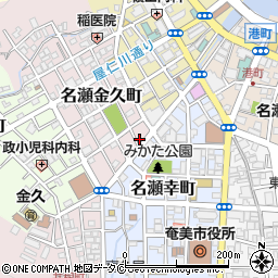鹿児島県奄美市名瀬金久町1-3周辺の地図