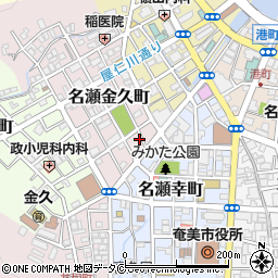 鹿児島県奄美市名瀬金久町8-15周辺の地図