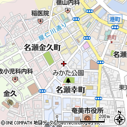 鹿児島県奄美市名瀬金久町1-15周辺の地図