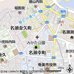 奄美大島信用金庫本店周辺の地図