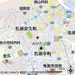 鹿児島県奄美市名瀬金久町1-14周辺の地図