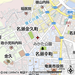 鹿児島県奄美市名瀬金久町1-13周辺の地図