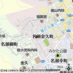 鹿児島県奄美市名瀬金久町11-7周辺の地図