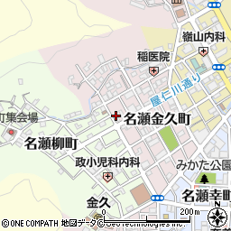 鹿児島県奄美市名瀬金久町14-6周辺の地図