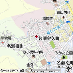 鹿児島県奄美市名瀬金久町14-7周辺の地図