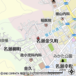 鹿児島県奄美市名瀬金久町周辺の地図