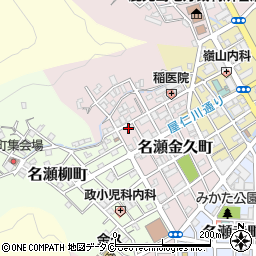 鹿児島県奄美市名瀬金久町14-8周辺の地図