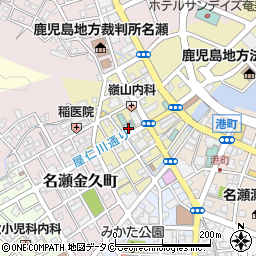 奄美ビジネスホテル周辺の地図