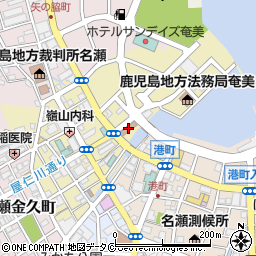 名瀬港湾合同庁舎周辺の地図