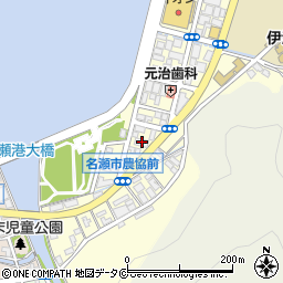 奄美建設会館周辺の地図