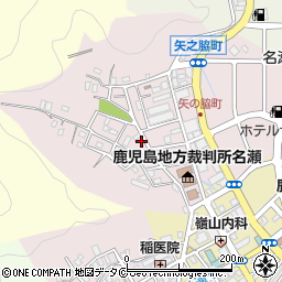 鹿児島県奄美市名瀬矢之脇町12-22周辺の地図