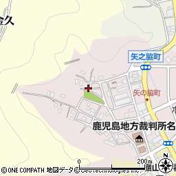 鹿児島県奄美市名瀬矢之脇町周辺の地図