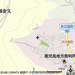 鹿児島県奄美市名瀬矢之脇町19-2周辺の地図