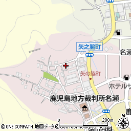 矢之脇町自治会館周辺の地図