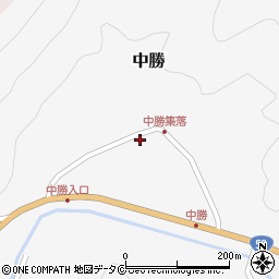 有限会社竹田石材工業中勝工場周辺の地図